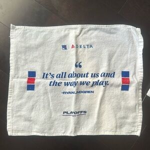 NY Rangers playoff towel